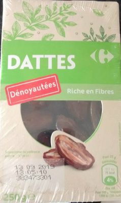 Image descriptive de Dattesdénoyautées