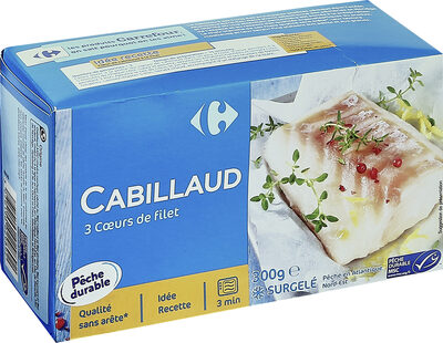 Coeurs filet de cabillaud