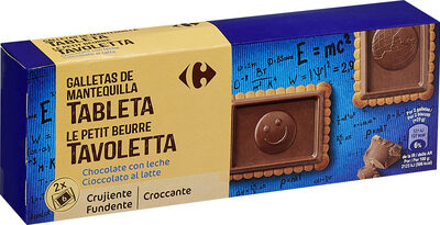 Image descriptive de LEPETITBEURRETABLETTEChocolataulait