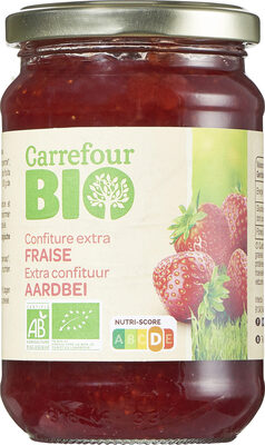 Image descriptive de Confiture de fraises