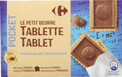 Image descriptive de POCKETLEPETITBEURRETABLETTEChocolataulait