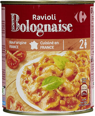 Image descriptive de Ravioli Bolognaise