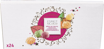 Esprit de Fête,Carrefour Pâtes de fruits aromatisées