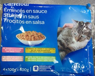 Carrefour Emincés en sauce aux viandes