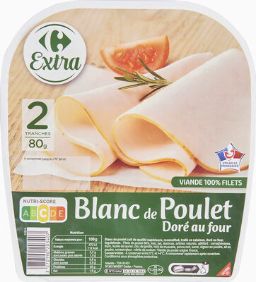 Blanc de poulet Doré au Four