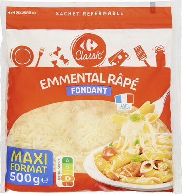 Carrefour Emmental râpé fondant