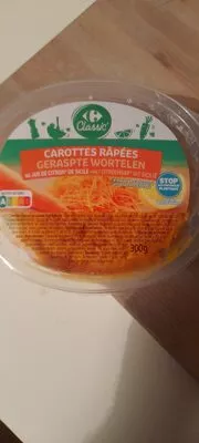 Carottes râpées Au jus de citron*