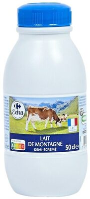 Image descriptive de Lait de montagne demi-écrémé