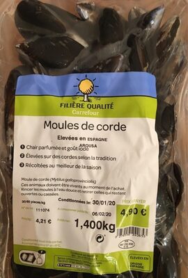 Carrefour Moules de corde