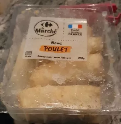 Carrefour le Marché Nems Poulet