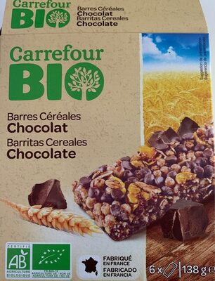 Image descriptive de Barres céréales chocolat