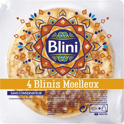 4 Blinis moelleux x 50g