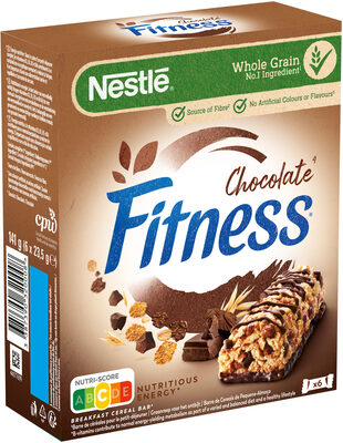 Image descriptive de NESTLEFITNESSBarresdeCéréalesChocolat6x235g