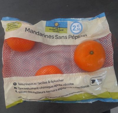 Image descriptive de Mandarinesanspepins