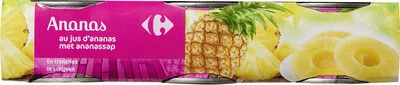 Carrefour Ananas au jus d'ananas