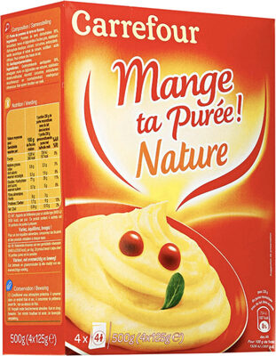 Purée nature