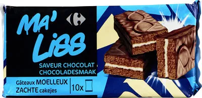 Carrefour Gâteaux goût chocolat