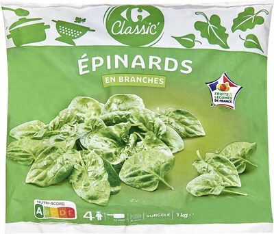 Image descriptive de Épinardsenbranches