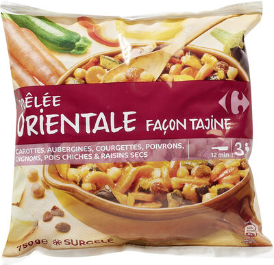 Carrefour Poêlée orientale façon Tajine