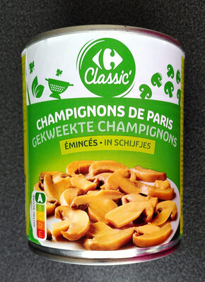 Image descriptive de ChampignonsdeParisémincés