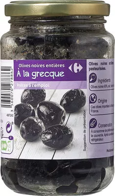 Olives noires À la grecque