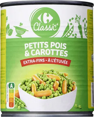 Carrefour Petits pois & carottes