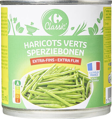 Image descriptive de Haricots verts extra fins