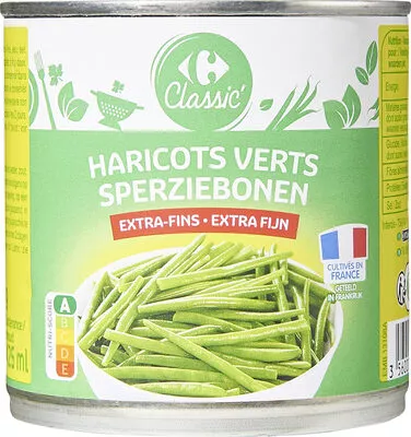 Carrefour Haricots verts extra fins