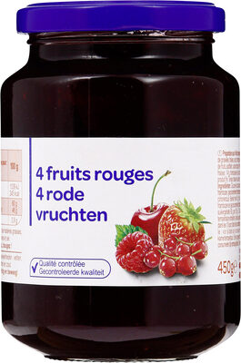 4 fruits rouges