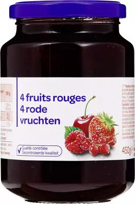 Carrefour 4 fruits rouges