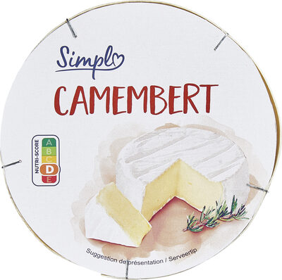 Simpl,Carrefour Camembert (21 % MG)