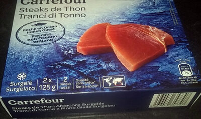 Image descriptive de 2 portions de THON ALBACORE