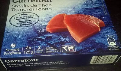 2 portions de THON ALBACORE