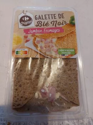 Carrefour Galette de blé noir Jambon Fromages