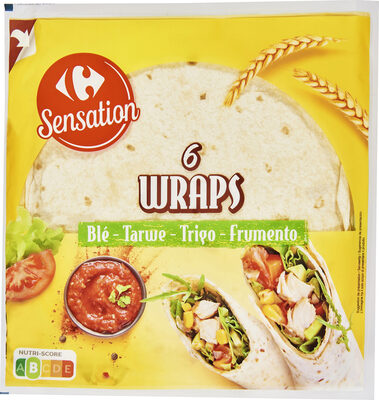 Image descriptive de Wraps de blé