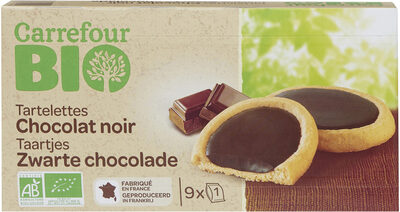 Image descriptive de Tartelettes au Chocolat noir