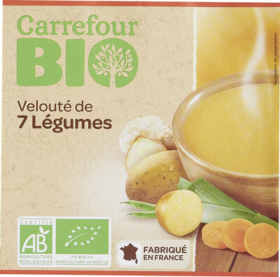 Carrefour bio,Carrefour,Carrefour Market Velouté de 7 légumes Bio