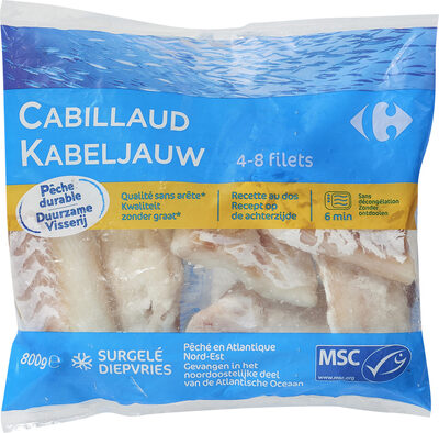 Image descriptive de Filets de cabillaud