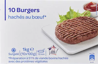 Burgers Hachés au boeuf