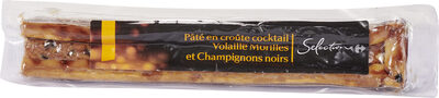 Image descriptive de Pâtéencrotepouletauxmorilles