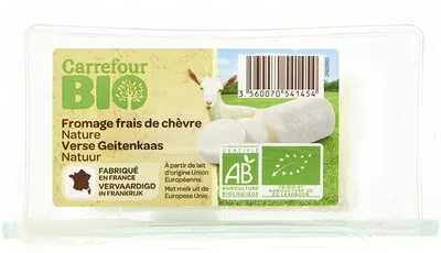 CARREFOUR BIO Fromage frais de chèvre nature bio