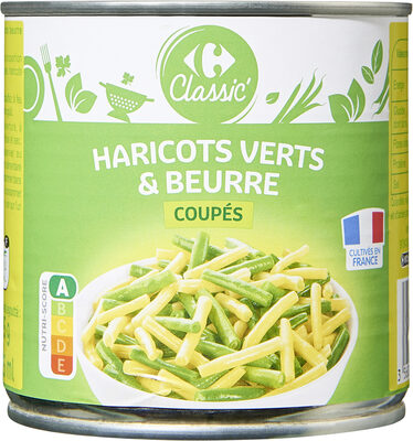 Image descriptive de HaricotsvertsbeurreCoupés