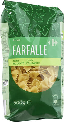 Image descriptive de PâtesFarfalle