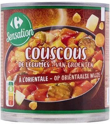 Couscous de légumes à l'orientale