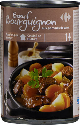 Image descriptive de Bufbourguignonauxpommesdeterre