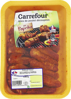 Carrefour Ailes de poulet au paprika