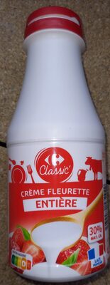 Image descriptive de CrèmeFleuretteentière