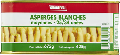 Image descriptive de Asperges blanches