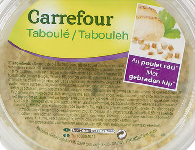 Image descriptive de Taboulé au poulet rôti