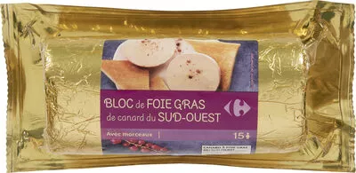 Bloc de foie gras de canard du SUD-OUEST